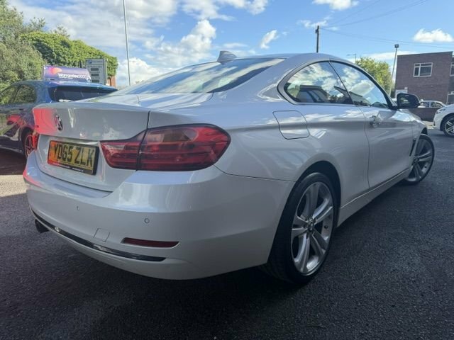 BMW 4 Series Gran Coupe 2.0 420D Sport Coupe White #3