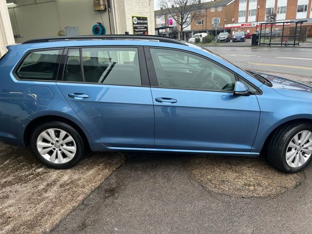 Volkswagen Golf 1.6 Tdi Bluemotion Tech PE65WVV Blue #3