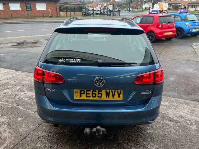 Volkswagen Golf 1.6 Tdi Bluemotion Tech PE65WVV Blue #5