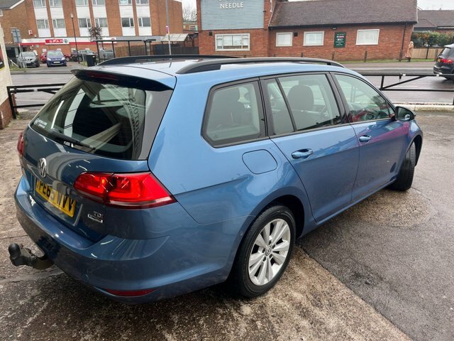 Volkswagen Golf 1.6 Tdi Bluemotion Tech PE65WVV Blue #4