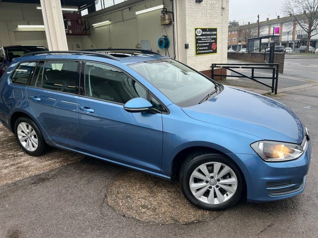 Volkswagen Golf 1.6 Tdi Bluemotion Tech PE65WVV Blue #2
