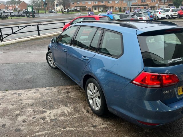 Volkswagen Golf 1.6 Tdi Bluemotion Tech PE65WVV Blue #6