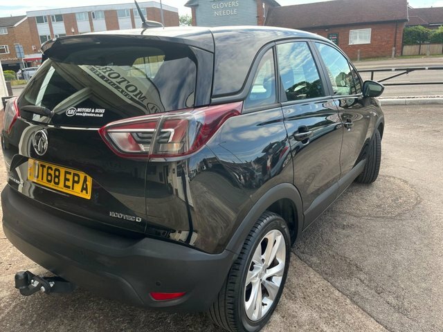 Vauxhall Crossland X 1.5 Turbo D Ecotec Black #4