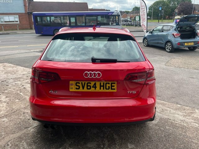Audi A3 1.4 Tfsi Se Sportback Red #5