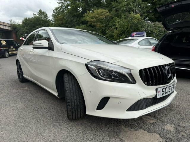 Mercedes-Benz A Class 1.5 A180d Sport Premium White #2