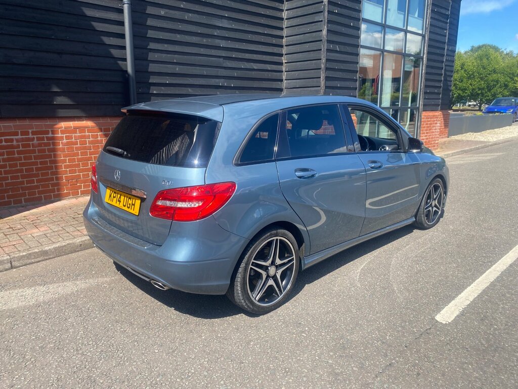 Mercedes-Benz B Class 1.5 B180 Cdi Sport Mpv 7G-dct Euro 5 S Blue #3