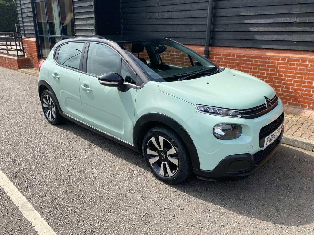 Citroen C3 1.2 Puretech Feel Hatchback Euro Green