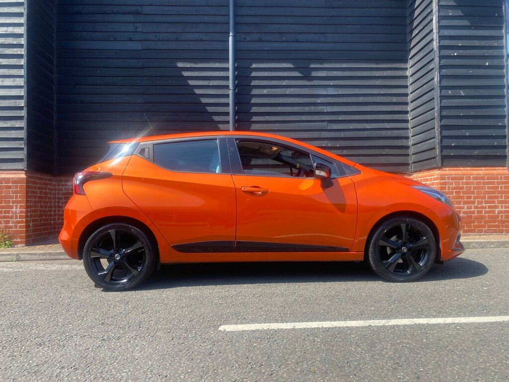 Nissan Micra 0.9 Ig-t Acenta Hatchback Euro 6 Orange #2