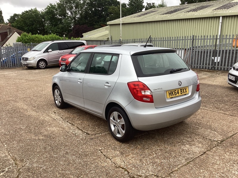 Skoda Fabia 1.2 Se Hatchback Silver #4