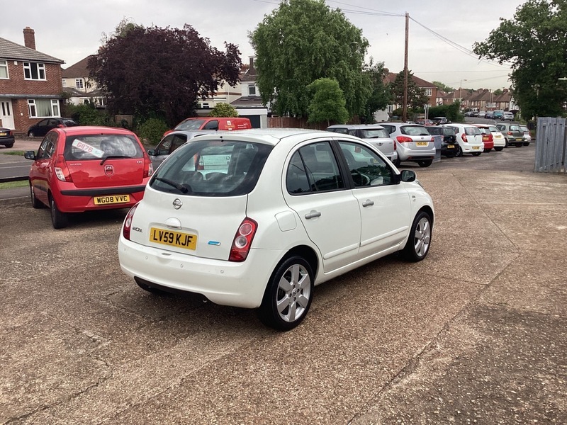 Nissan Micra 1.2 N-tec White #5