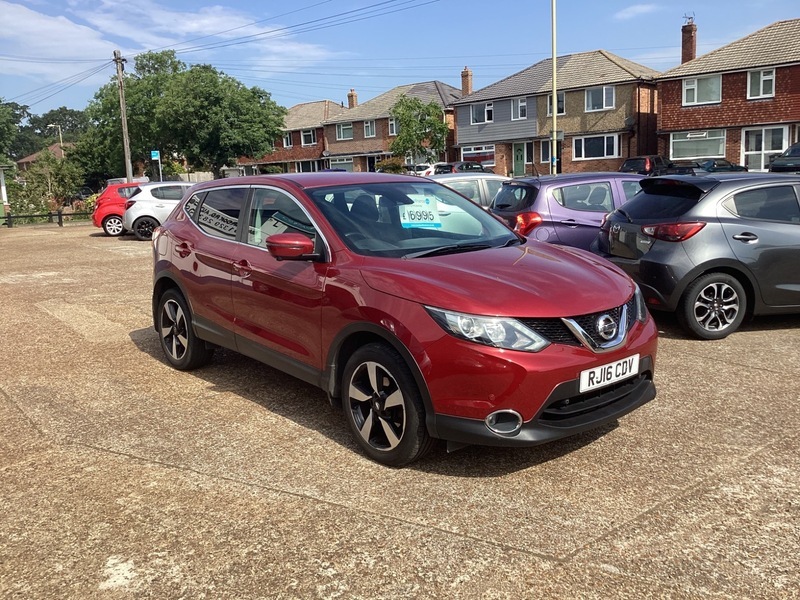 Nissan Qashqai 1.2 Dig-t N-connecta Suv Red