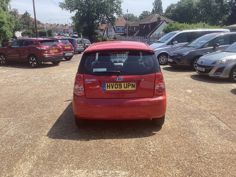 Kia Picanto 1.1 Red Hatchback Red #5