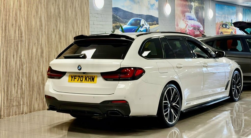 BMW 5 Series 2L M Sport White #3