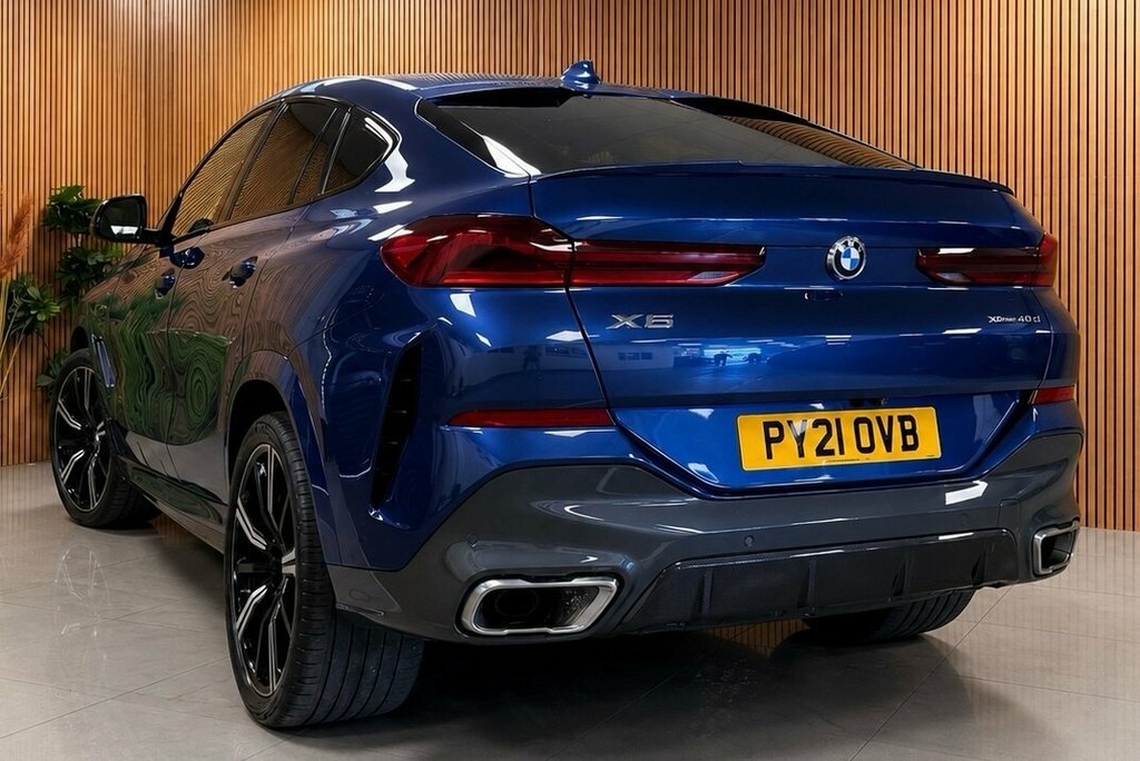 BMW X6 3L M Sport Blue #6