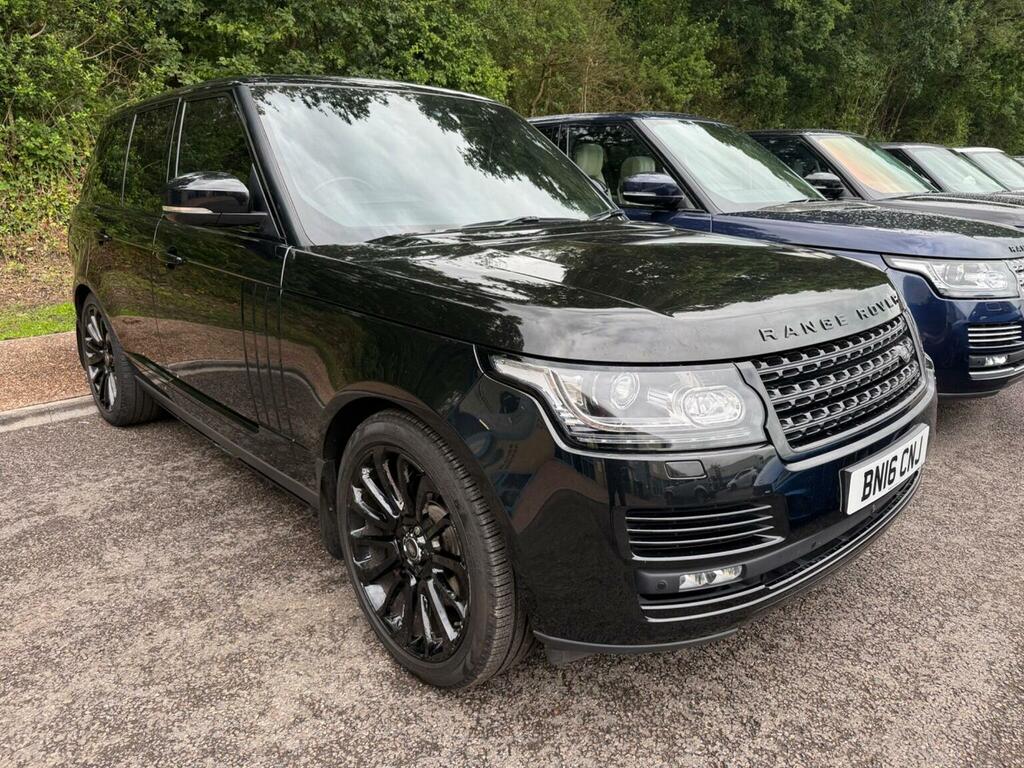 Land Rover Range Rover Suv 4.4 Sd V8 4Wd Euro 6 Ss BN16CNJ Black