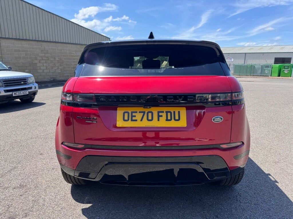 Land Rover Range Rover Evoque Suv 1.5 P300e 12.2Kwh R-dynamic Hse 4Wd Euro OE70FDU Red #4