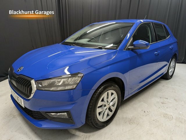 Skoda Fabia 2022 1.0 Mpi Se Comfort Hatchback Manua Blue #2