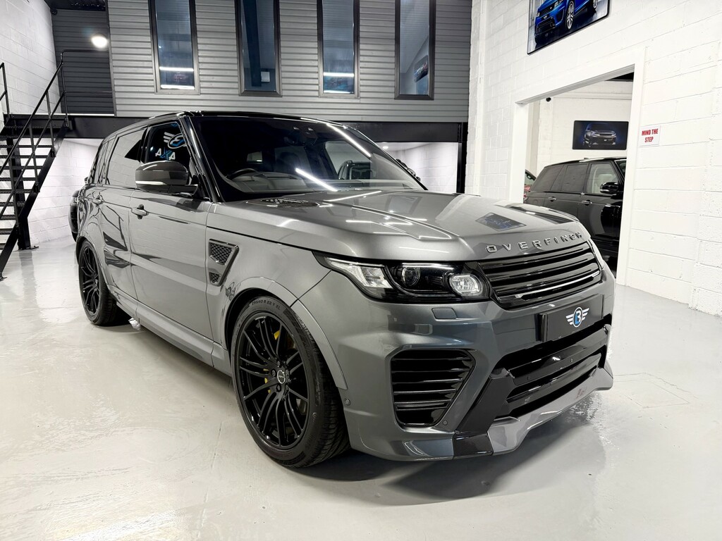 Land Rover Range Rover Sport 5.0 V8 Svr Overfinch Grey