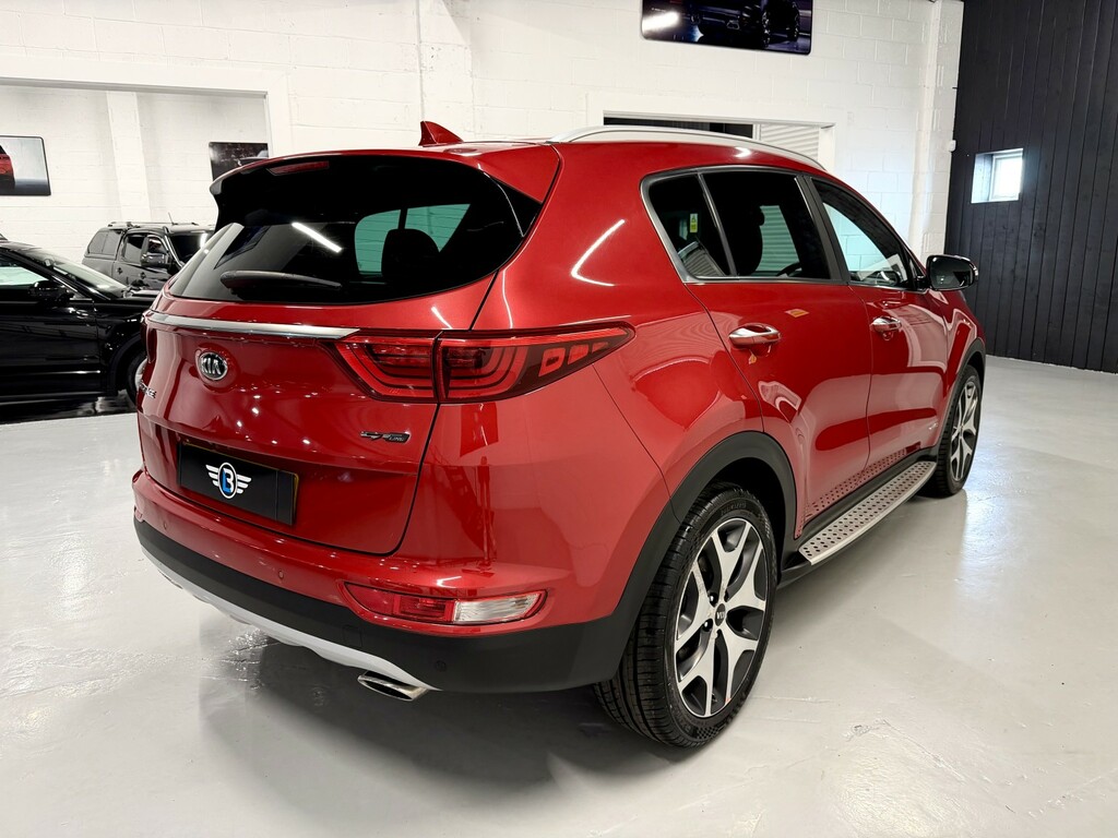 Kia Sportage Suv 2.0 Crdi Gt-line Awd 201767 CE67HWY Red #2