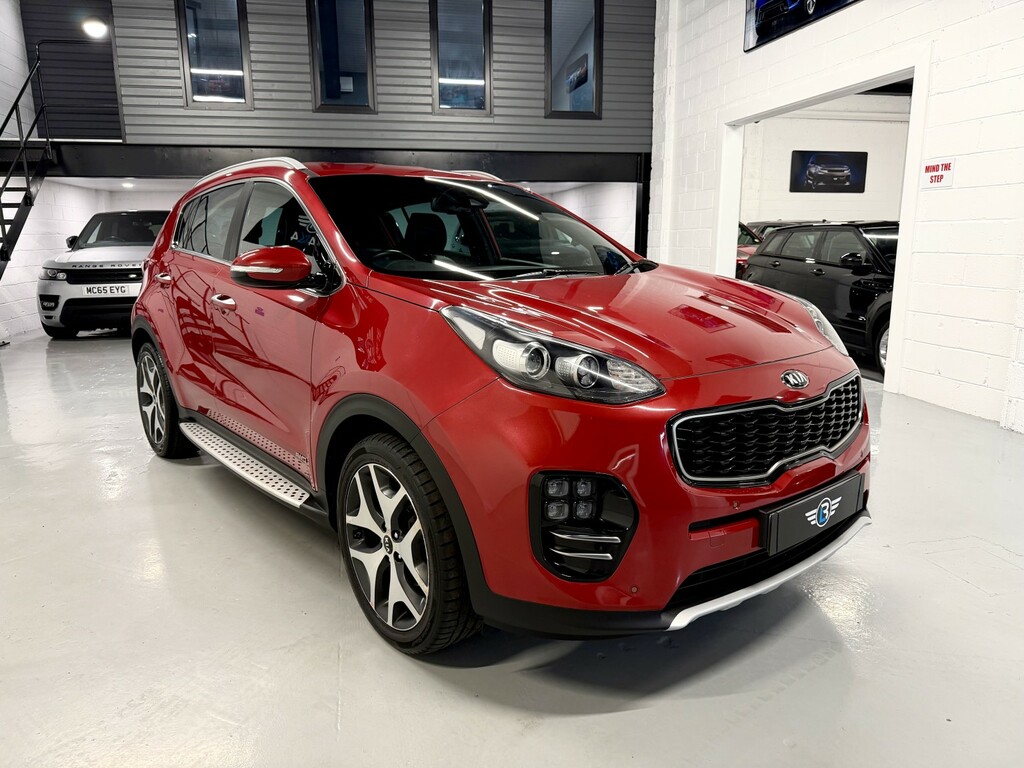 Kia Sportage Suv 2.0 Crdi Gt-line Awd 201767 Red