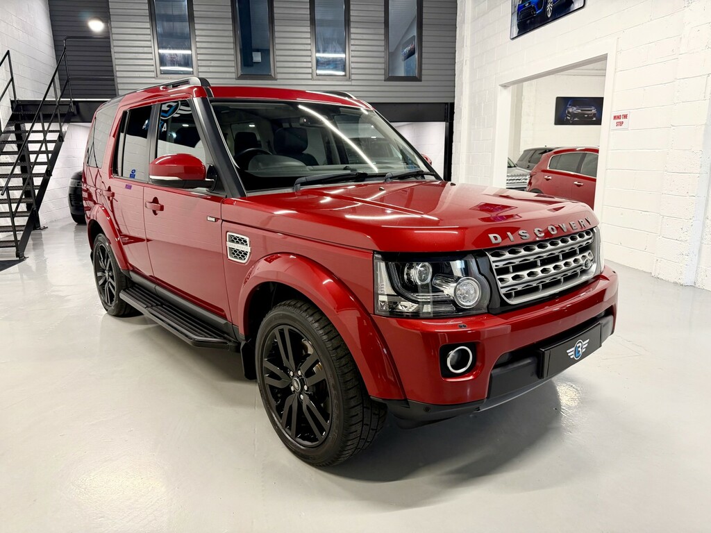 Land Rover Discovery 4 3.0 Sd V6 Hse Luxury Red