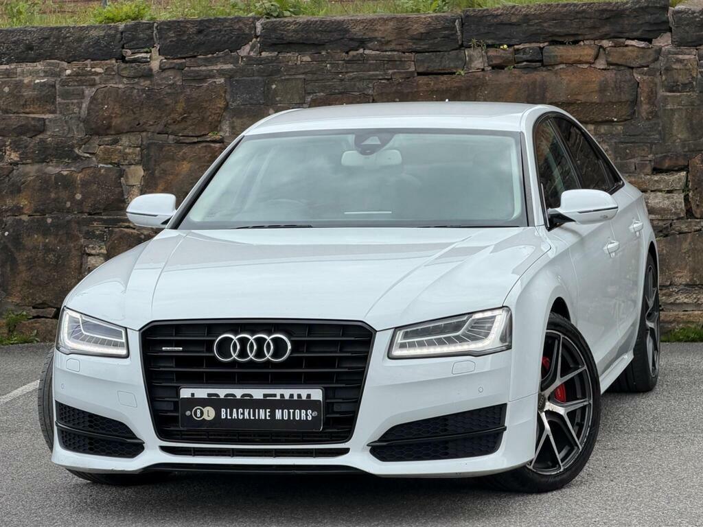 Audi A8 Saloon 3.0 Tdi V6 Black Edition Tiptronic Quattro Silver #2