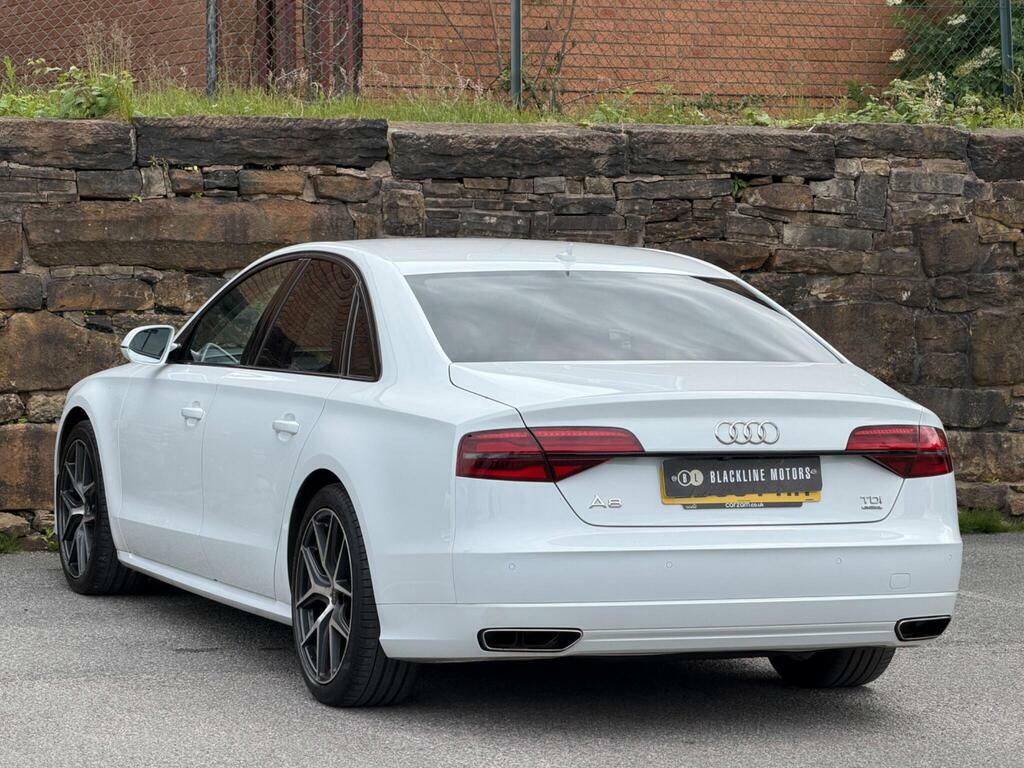 Audi A8 Saloon 3.0 Tdi V6 Black Edition Tiptronic Quattro Silver #4