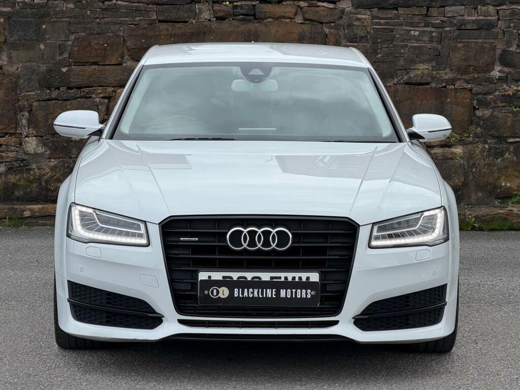 Audi A8 Saloon 3.0 Tdi V6 Black Edition Tiptronic Quattro Silver #1
