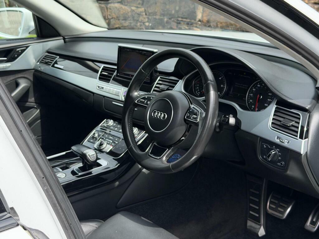 Audi A8 Saloon 3.0 Tdi V6 Black Edition Tiptronic Quattro Silver #9