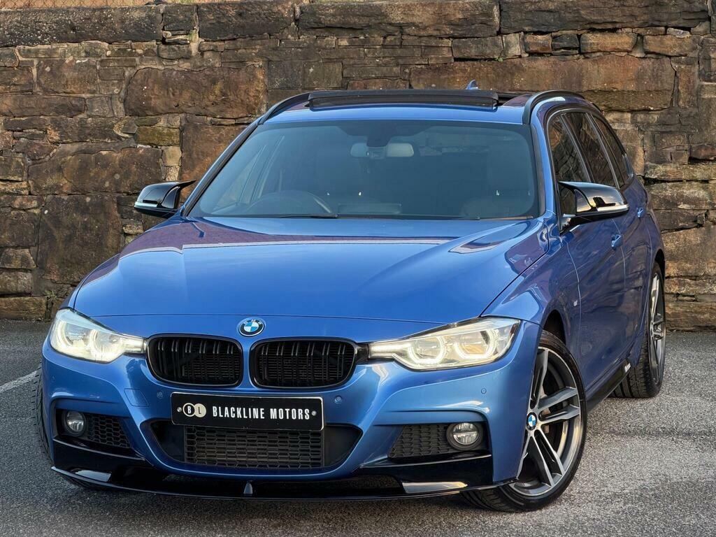 BMW 3 Series 3.0 335D M Sport Touring Xdrive Euro 6 S S GH17EKD Blue #3