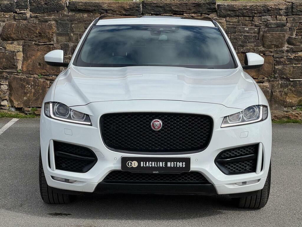 Jaguar F-Pace 2.0 D240 R-sport Awd Euro 6 S S White #2