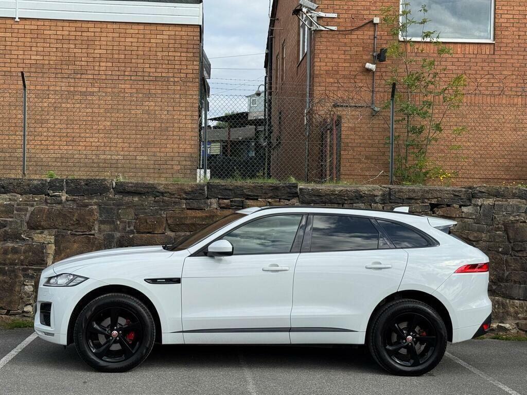 Jaguar F-Pace 2.0 D240 R-sport Awd Euro 6 S S White #4