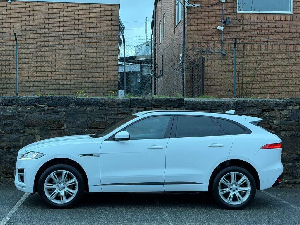 Jaguar F-Pace 2.0 D180 R-sport Awd Euro 6 S S White #4