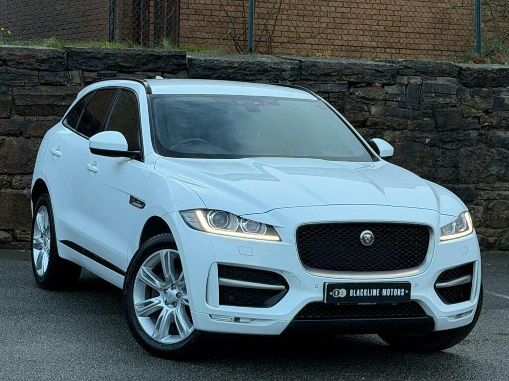 Jaguar F-Pace 2.0 D180 R-sport Awd Euro 6 S S White