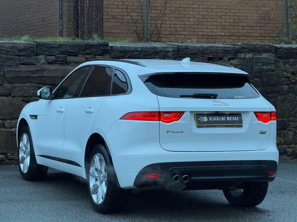 Jaguar F-Pace 2.0 D180 R-sport Awd Euro 6 S S White #5