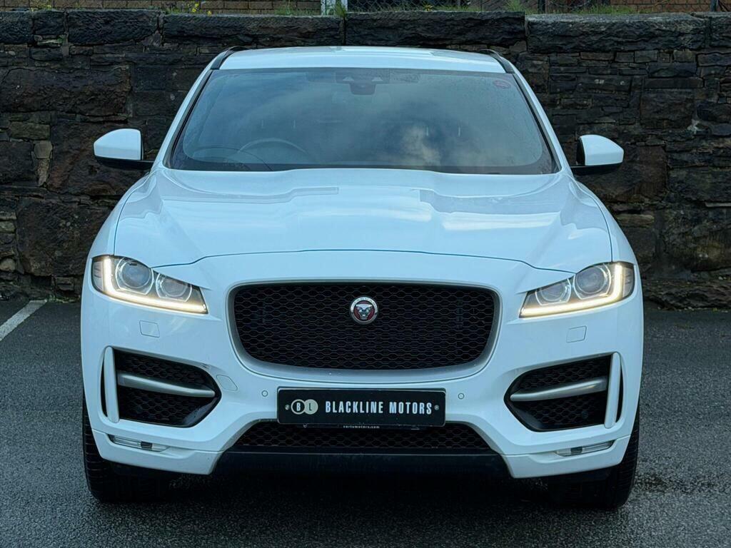 Jaguar F-Pace 2.0 D180 R-sport Awd Euro 6 S S White #2