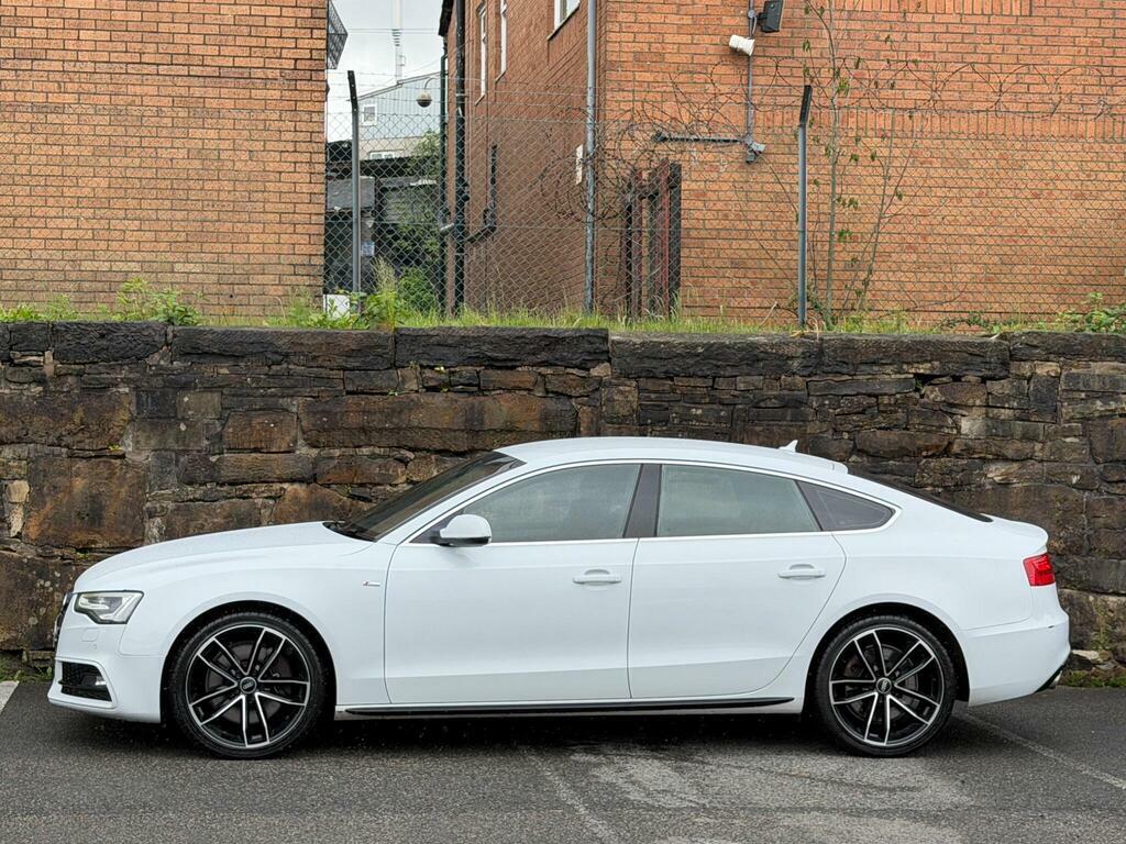 Audi A5 3.0 Tdi V6 S Line Sportback S Tronic Quattro Euro White #4