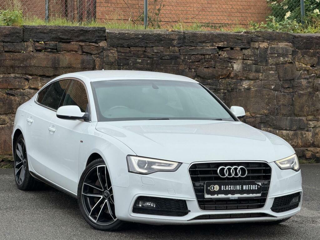 Audi A5 3.0 Tdi V6 S Line Sportback S Tronic Quattro Euro White