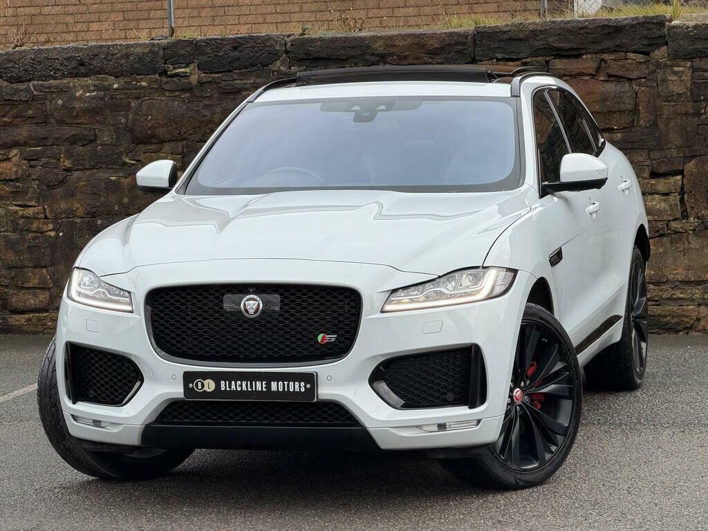Jaguar F-Pace 3.0 D300 V6 S Awd Euro 6 S S White #3