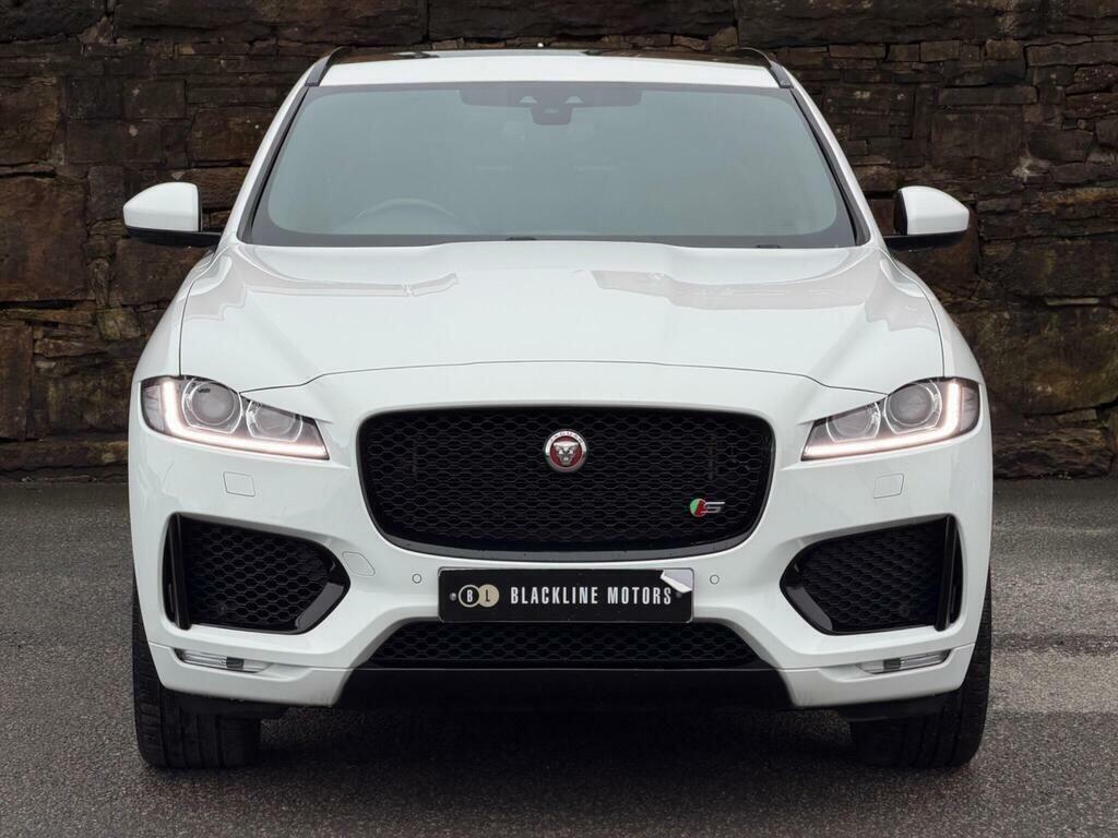 Jaguar F-Pace 3.0 D300 V6 S Awd Euro 6 S S  White #2