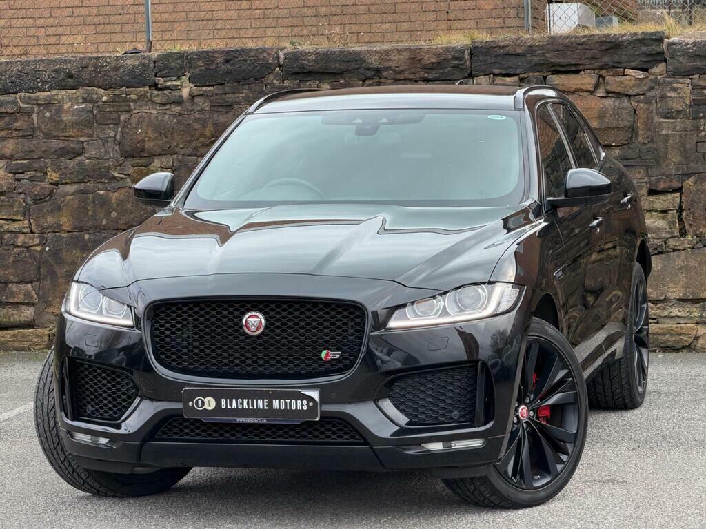 Jaguar F-Pace 3.0 D300 V6 S Awd Euro 6 S S Black #3