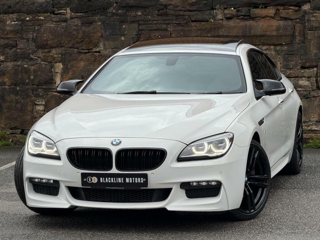 BMW 6 Series Gran Coupe 3.0 640D M Sport Saloon White #3