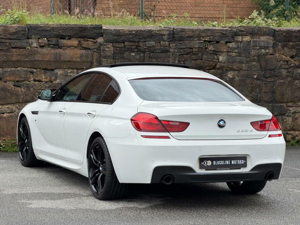 BMW 6 Series Gran Coupe 3.0 640D M Sport Saloon White #5