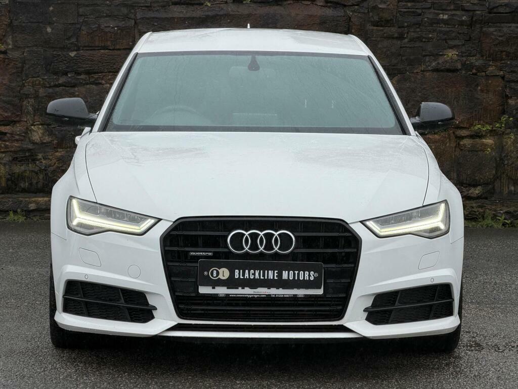 Audi A6 Saloon 3.0 Tdi V6 Black Edition S Tronic Quattro Euro 6 White #2
