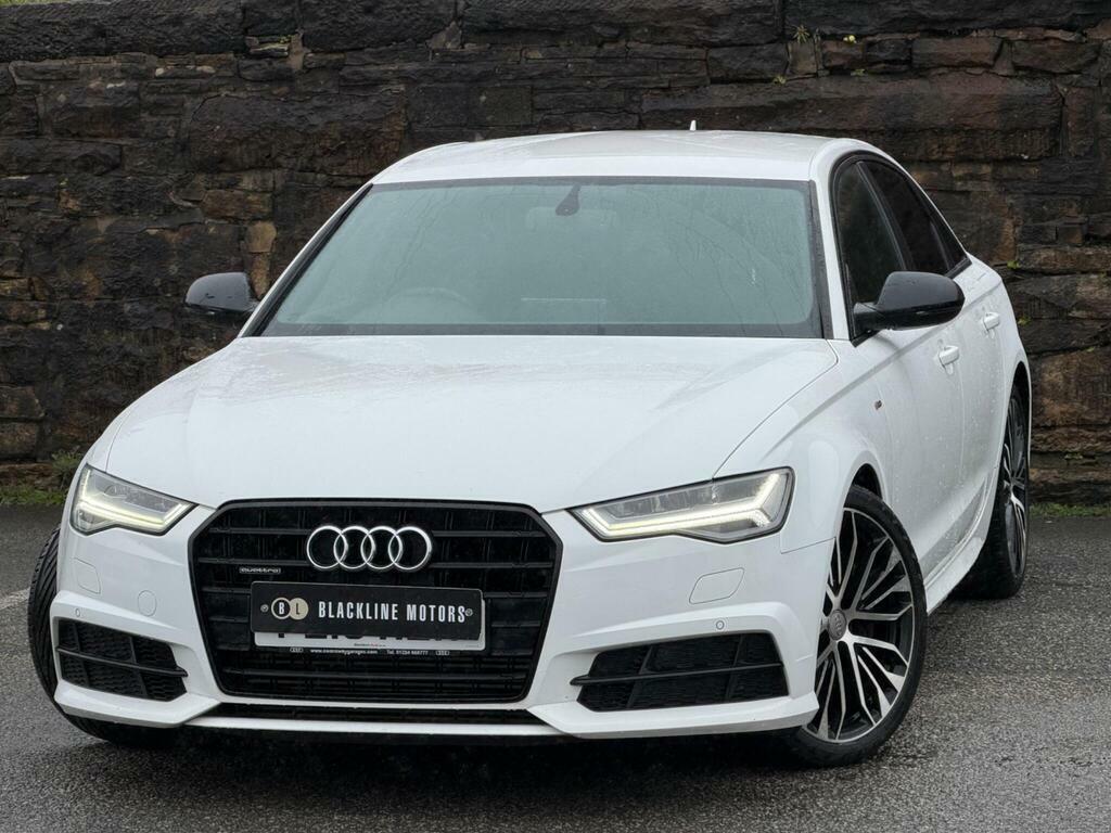 Audi A6 Saloon 3.0 Tdi V6 Black Edition S Tronic Quattro Euro 6 White #3