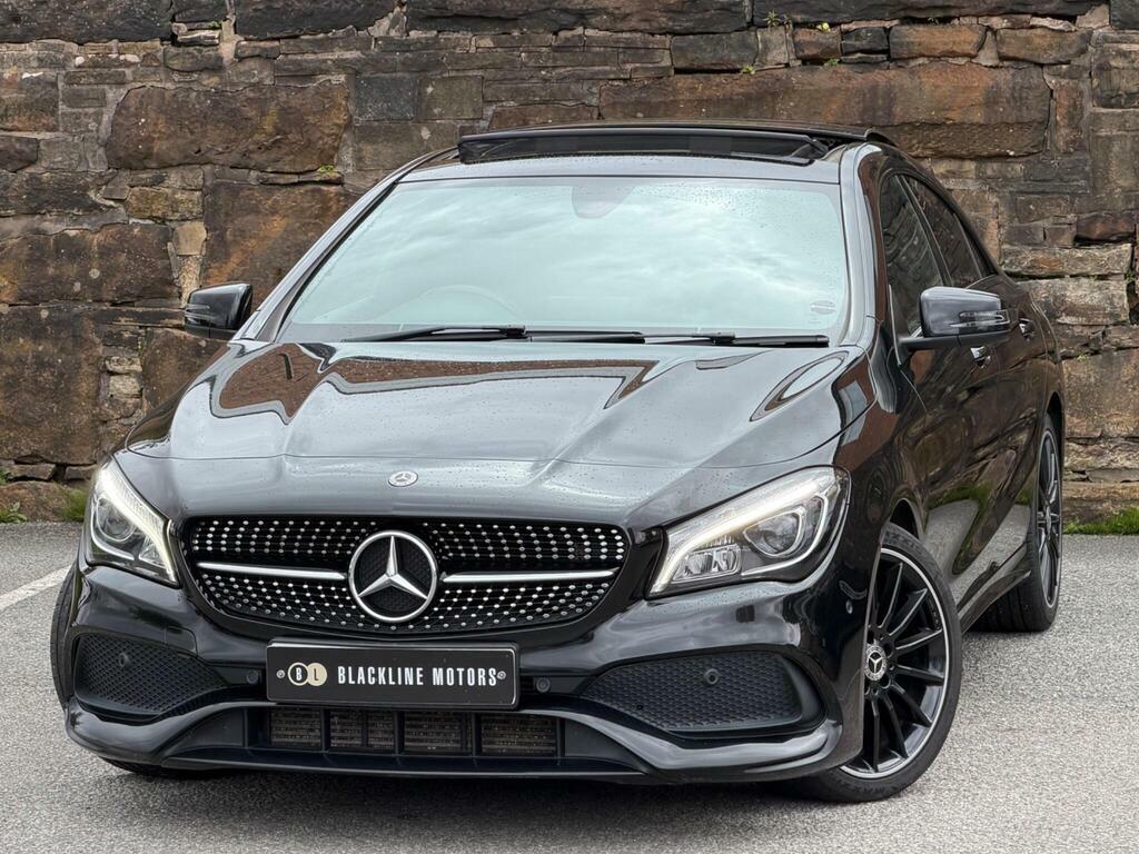 Mercedes-Benz CLA Class 2.1 Cla220d Amg Line Night Edition Plus Coupe 7G Black #3