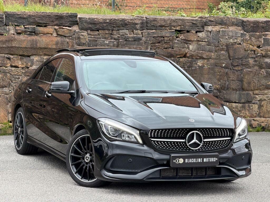 Mercedes-Benz CLA Class 2.1 Cla220d Amg Line Night Edition Plus Coupe 7G Black