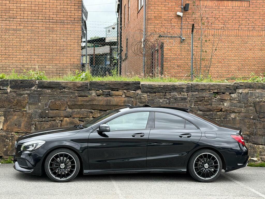 Mercedes-Benz CLA Class 2.1 Cla220d Amg Line Night Edition Plus Coupe 7G Black #4