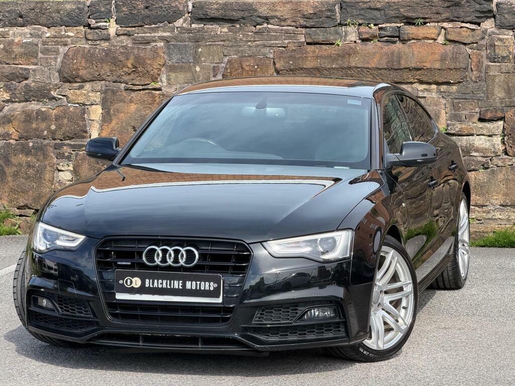 Audi A5 2.0 Tdi Black Edition Plus Sportback S Tronic Quat Black #3
