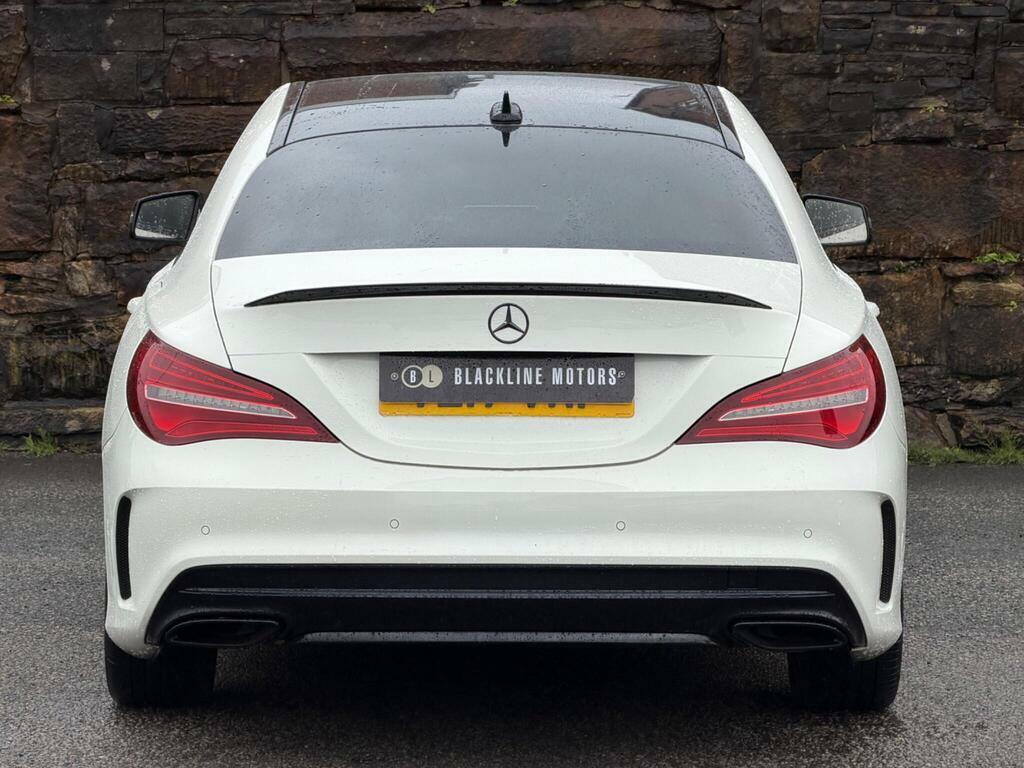 Mercedes-Benz CLA Class 1.6 Cla180 Amg Line Coupe 7G-dct Euro 6 S S White #6